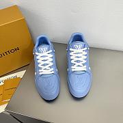 LV Trainer Sneaker Blue 1AARFR - 4
