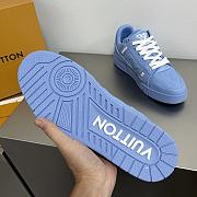 LV Trainer Sneaker Blue 1AARFR - 6