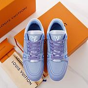 LV Trainer Sneaker Lighting Purple 1ACQ6Y - 2