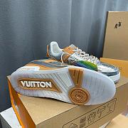 LV Trainer Sneaker Silver Yellow 1A996N - 5