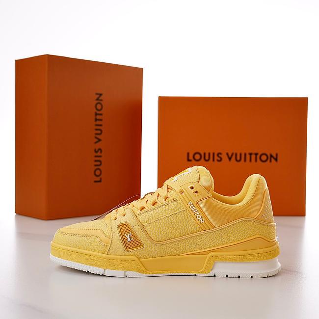LV Trainer Sneaker Yellow 1ACQ82 - 1