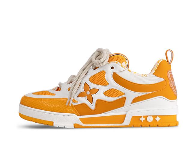 Louis Vuitton LV Skate Sneaker Yellow White 1AC534 - 1