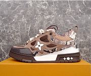 Louis Vuitton Skate Sneaker Brown Snakeskin 1ABMG6 - 1