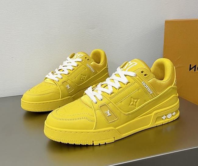 LV Trainer Sneaker Yellow 1AARGB - 1