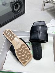 Bottega Veneta Patch Flat Mules Black - 6