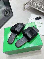 Bottega Veneta Patch Flat Mules Black - 4