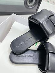 Bottega Veneta Patch Flat Mules Black - 3