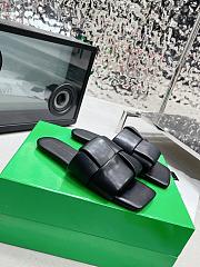 Bottega Veneta Patch Flat Mules Black - 2