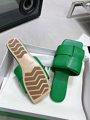 Bottega Veneta Patch Flat Mules Green - 6