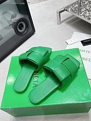 Bottega Veneta Patch Flat Mules Green - 5