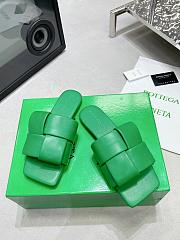 Bottega Veneta Patch Flat Mules Green - 4