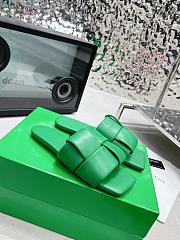 Bottega Veneta Patch Flat Mules Green - 3