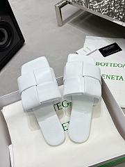 Bottega Veneta Patch Flat Mules White - 5