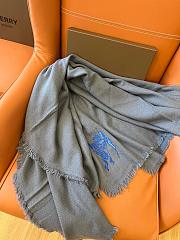 Burberry Scarf Cashmere 1157 Grey Size 200x100cm - 3