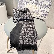 Dior Cashmere Scarf 1146 Size 180x32cm - 6