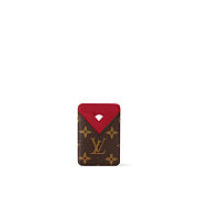 Porte-Cartes Magnet Sari Red Size 6.5 x 9.5 x 0.5 cm - 1