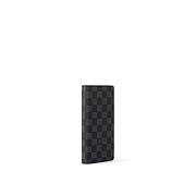 LV Customizable Brazza Wallet Damier Graphite Canvas 10 x 19 x 2 cm - 3