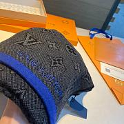 LV Eclipse Scarf Black Blue 1138 Size 200x30cm - 4