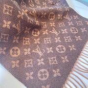 LV Monogram Scarf Brown 1147 Size 200x35cm - 2