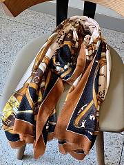 LV Scarf 1059 Orange Size 100x200cm - 5