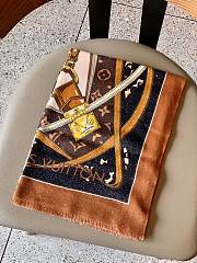 LV Scarf 1059 Orange Size 100x200cm - 4