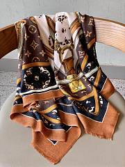 LV Scarf 1059 Orange Size 100x200cm - 3