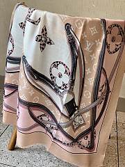 LV Scarf 1059 Pink Size 100x200cm - 2