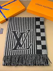 LV Scarf for Men Black 1136 - 2
