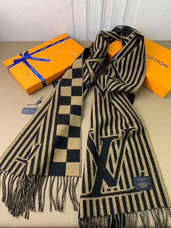 LV Scarf for Men Yellow 1136