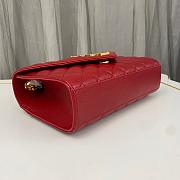 Saint Laurent Red Bag 1450YS Size 21x13x6cm - 5