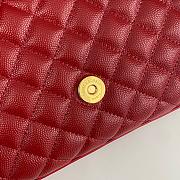 Saint Laurent Red Bag 1450YS Size 21x13x6cm - 2