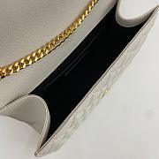 Saint Laurent White Bag 1450YS Size 21x13x6cm - 2