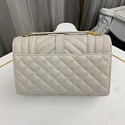 Saint Laurent White Bag 1450YS Size 21x13x6cm - 4