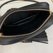 Saint Laurent Black Gold Bag 1446YS Size 23x16x6cm - 5