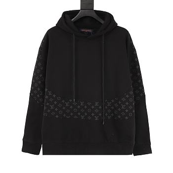 Louis Vuitton Hoodie Black DF00220