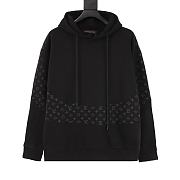 Louis Vuitton Hoodie Black DF00220 - 5