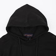 Louis Vuitton Hoodie Black DF00220 - 3