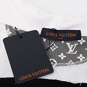 Louis Vuitton Hoodie Black White DF00220 - 3