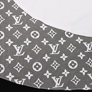 Louis Vuitton Hoodie Black White DF00220 - 2