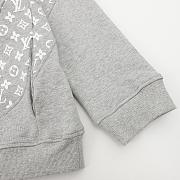 Louis Vuitton Hoodie Grey DF00220 - 5