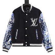 Louis Vuitton Jacket Black Blue DF00340 - 1