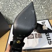 Versace La Medusa 12mm Slingback Pumps Black - 5