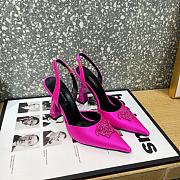 Versace La Medusa 12mm Slingback Pumps Pink - 3