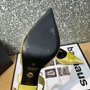 Versace La Medusa 12mm Slingback Pumps Yellow - 4