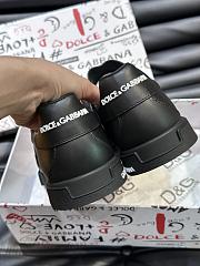 Dolce & Gabbana Calfskin Nappa Portofino Sneakers Black - 5