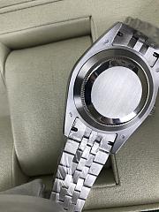 Rolex Datejust Watch Black Silver 41mm - 2