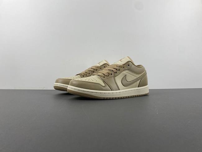 Air Jordan 1 Low Rattan Sail Desert Camo DC0774-203 - 1