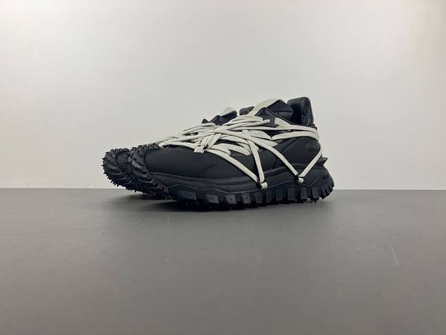Rick Owens x Moncler Trailgrip Megalace Black MU02D4M10M4321-999 - 1