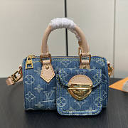 LV Remix Embossed Signature Hoodie Size 16x10 x7.5 cm - 1