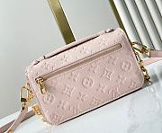 LV Pochette Metis Pink M47045 Size 21×13×6CM - 5